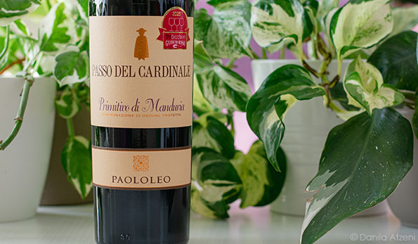 Primitivo di Manduria Passo del Cardinale 2021 Paolo Leo