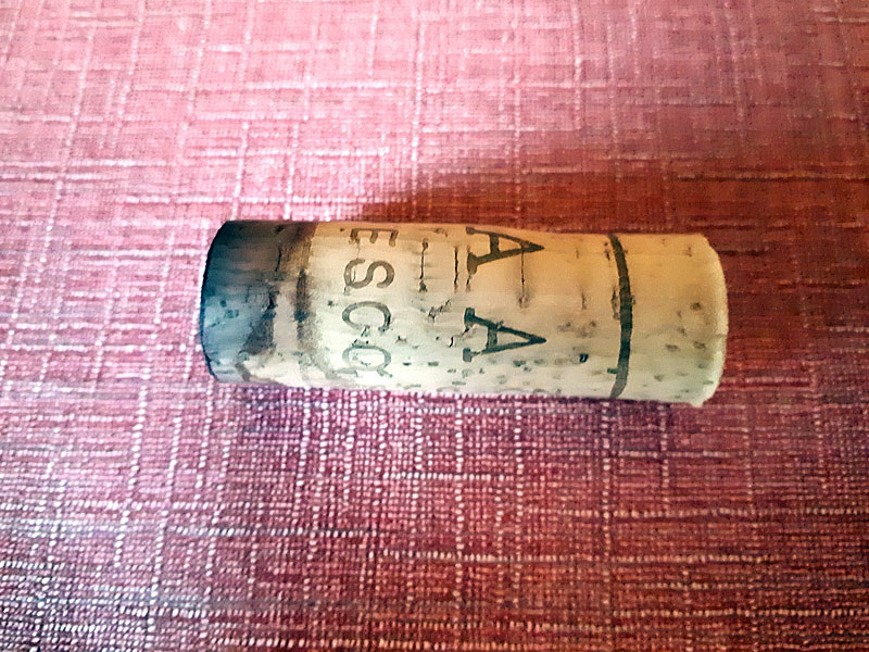 Tappo del Barbaresco Vigneto Brich Ronchi 1997 Rocca Albino
