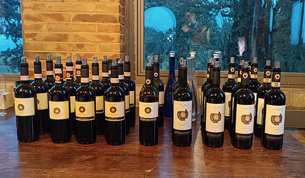 Verticale Chianti Classico L'Aura Querceto di Castellina