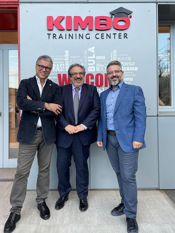 Da sinistra: Tommaso Luongo, Mario Rubino e Mauro Iliano