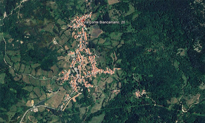 La sede aziendale a Castell'Azzara