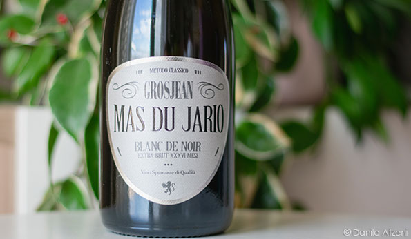 Spumante Metodo Classico Extra Brut Blanc de Noir Mas du Jario Grosjean