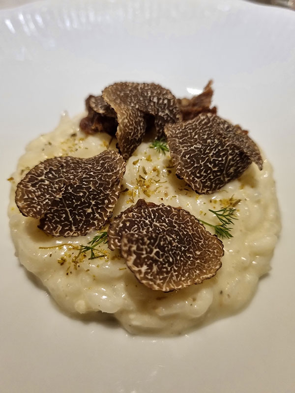 Risotto mantecato al Castelmagno