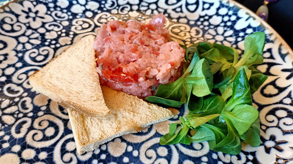 Tartare di Salmerino