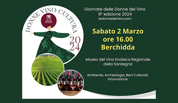 Locandina Storie Donne del Vino Berchidda