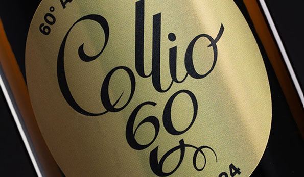 Etichetta commemorativa 60 anni del Consorzio Collio