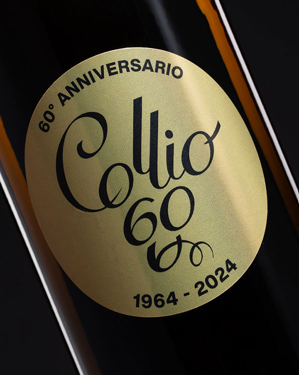 Etichetta commemorativa 60 anni del Consorzio Collio