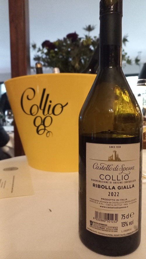 Collio Doc Ribolla Gialla 2022 Castello di Spessa
