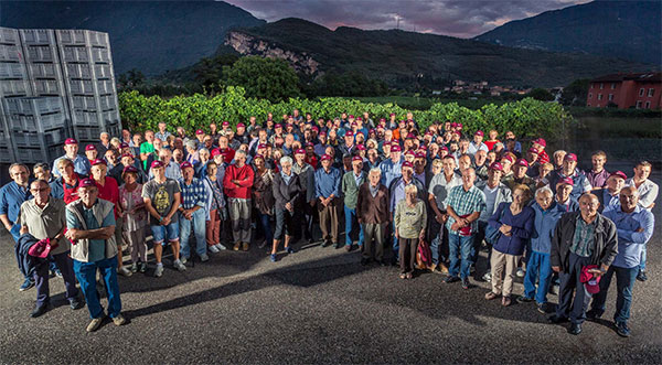 I soci di Agraria Riva del Garda