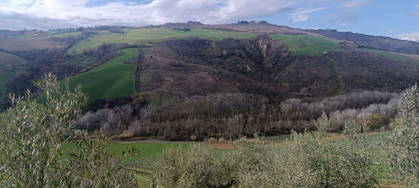 Calanchi nella zona di Atri