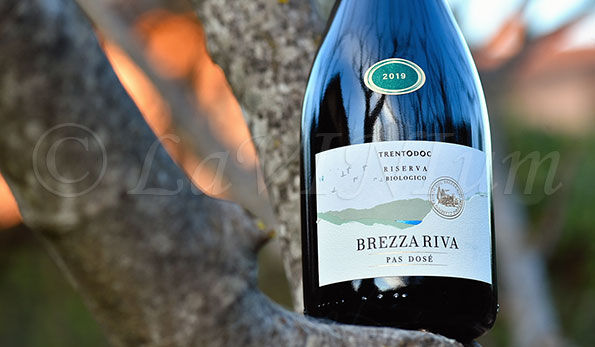 Trentodoc Brezza Riva Riserva Pas Dosé Biologico 2019 Agraria Riva del Garda