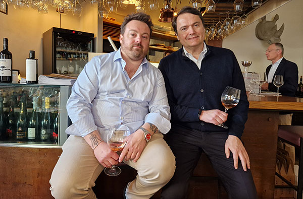 Luca Gardini e Alberto Colombo, AD di Vallepicciola