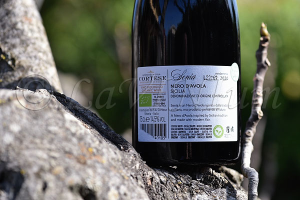 Sicilia Nero d'Avola Senia 2020 Cortese