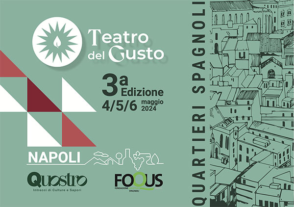 Locandina Teatro del Gusto Napoli