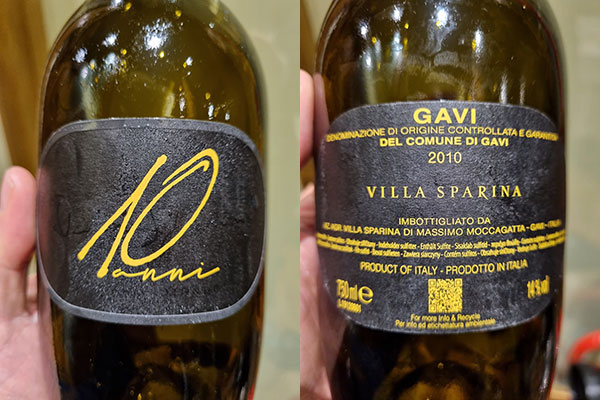 Villa Sparina - Gavi DOCG “Monterotondo” 2010