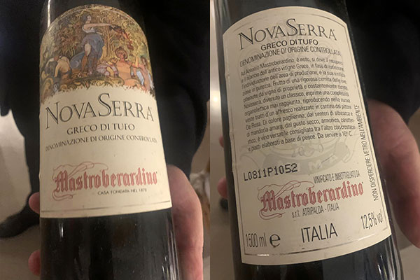 Greco di Tufo Nova Serra 2000 Magnum Mastroberardino