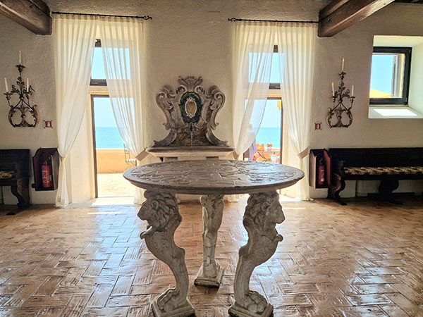 Ristorante The Cesar La Posta Vecchia, interno