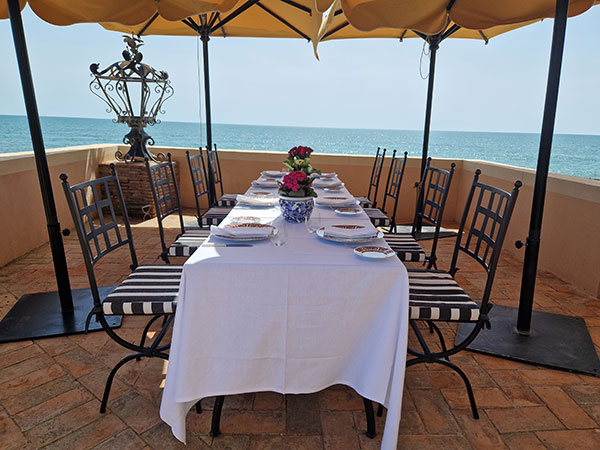 Ristorante The Cesar La Posta Vecchia, esterno