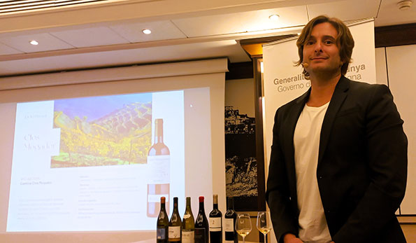 Il sommelier catalano Marc Greco