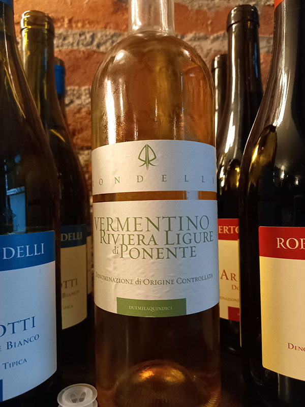 Riviera Ligure di Ponente Vermentino 2015
