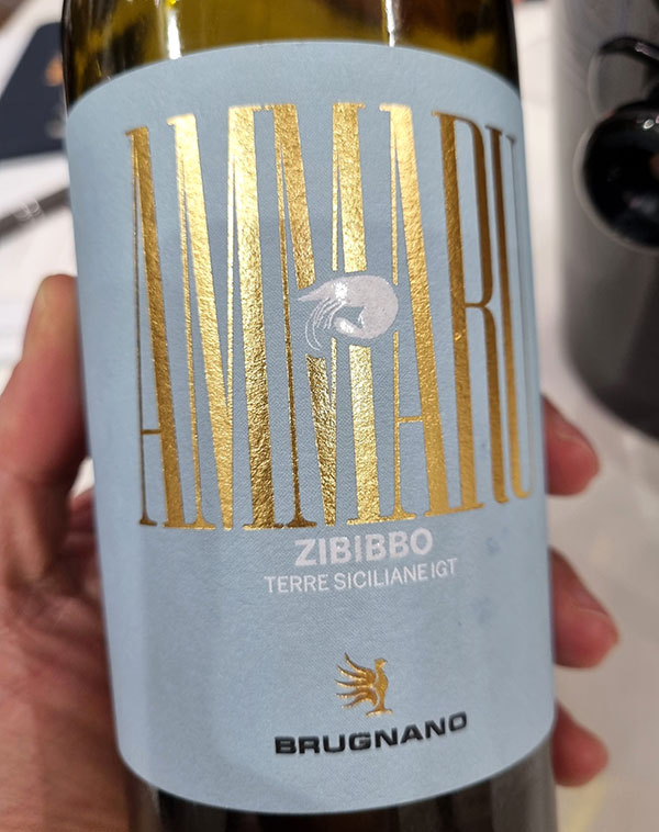 Zibibbo Ammare 2023 Cantine Brugnano