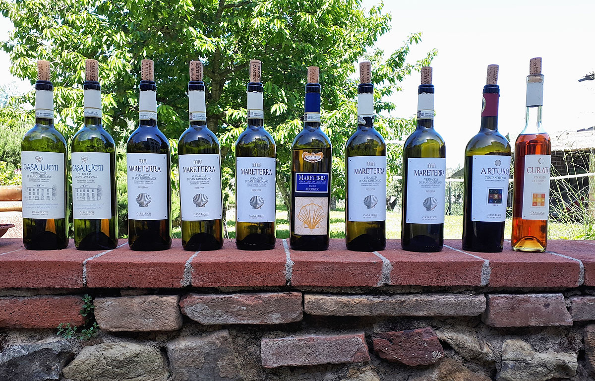 Casa Lucii, tutti i vini degustati