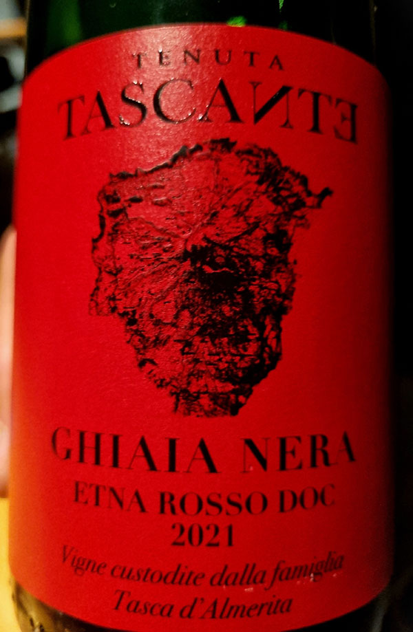 Etna Rosso DOC “Ghiaia Nera”