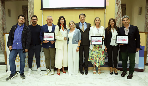 100 Best Italian Rosé 2024 podio curatori