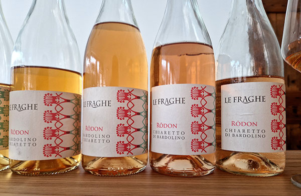 Verticale Chiaretto di Bardolino Ròdon