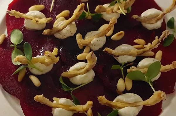 Carpaccio vegano