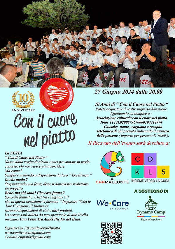 locandina Con il Cuore nel Piatto