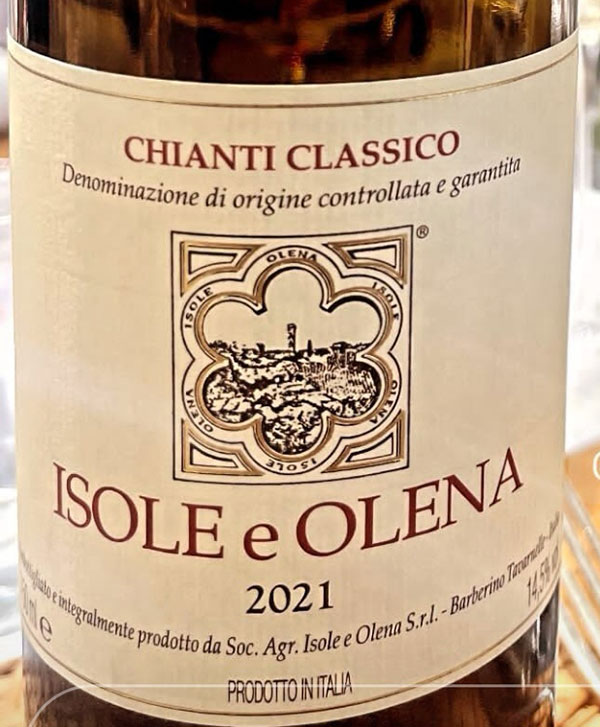Chianti Classico 2021 Isole e Olena