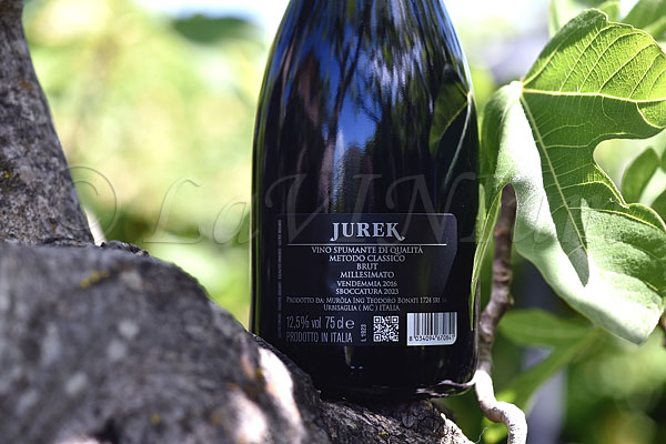 Jurek Metodo Classico Brut Millesimato 2016 Tenute Muròla