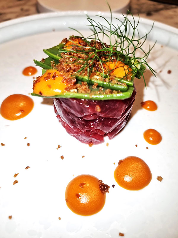 Tartare di pescato del giorno