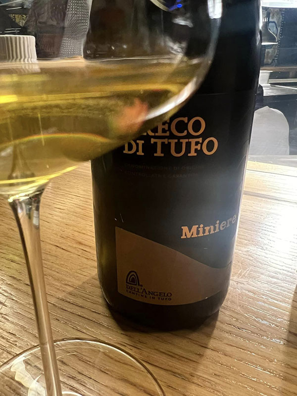 Greco di Tufo Miniere 2020 Cantine dell’Angelo