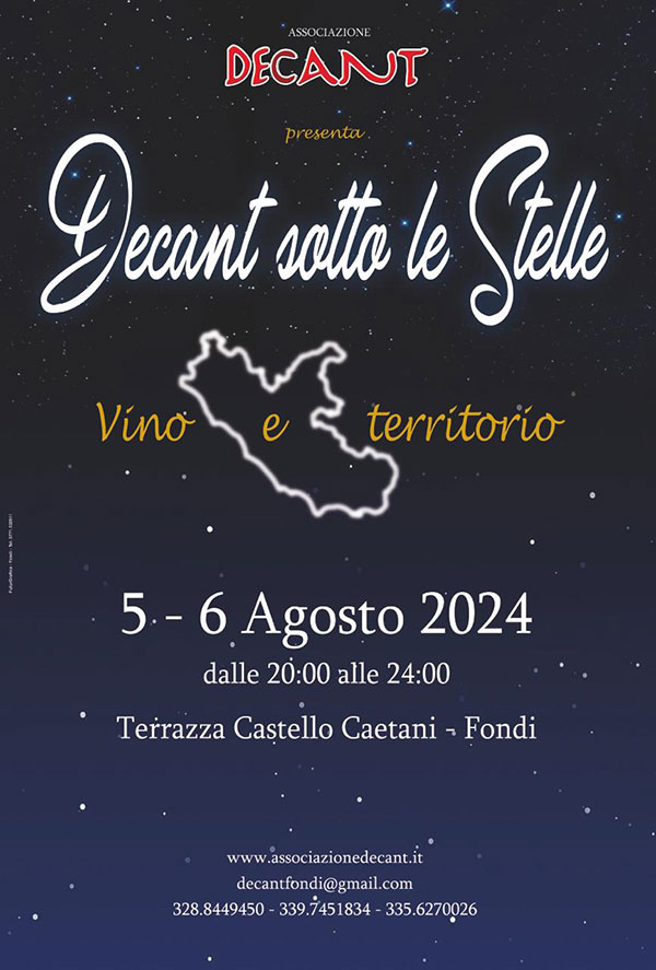 Decant sotto le Stelle 2024