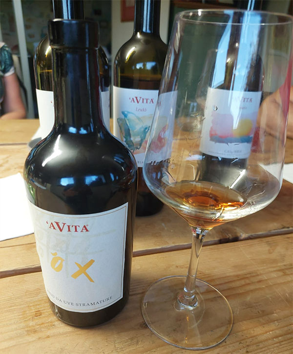 Vino da uve stramature 'A Vita