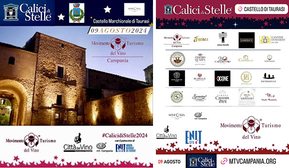 Locandina Calici di Stelle a Taurasi