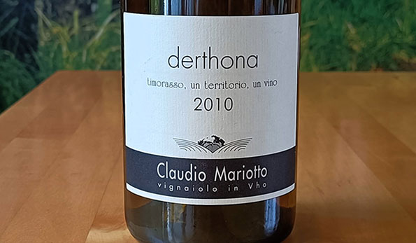 Colli Tortonesi Derthona Timorasso 2010 Claudio Mariotto