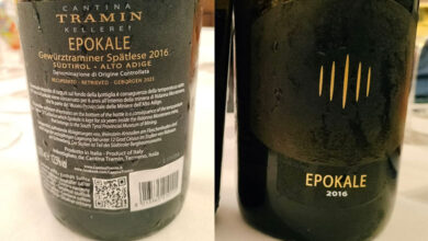 Alto Adige Gewürztraminer Spätlese Epokale 2016 Cantina Tramin