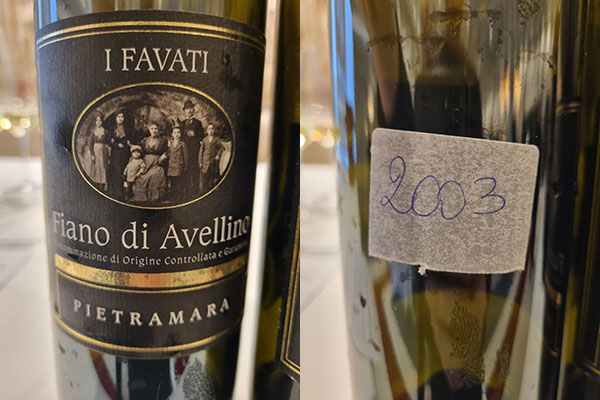 Fiano di Avellino Pietramara 2003 I Favati