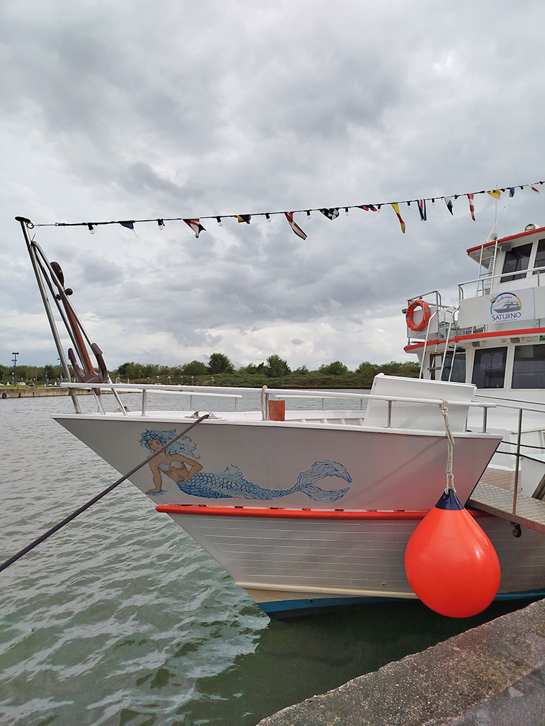 La motonave Saturno da Geremia