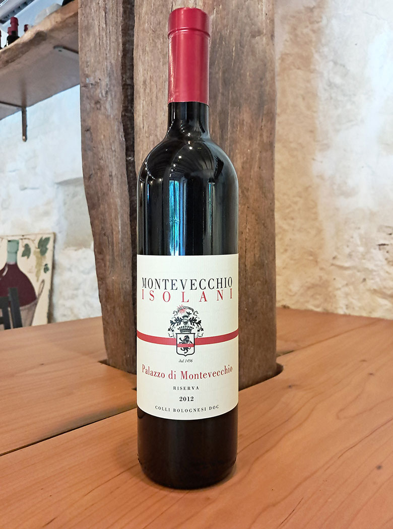 Colli Bolognesi Palazzo Montevecchio 2012 Montevecchio Isolani
