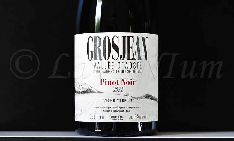 Vallée d'Aoste Pinot Noir Vigne Tzeriat 2022 Grosjean