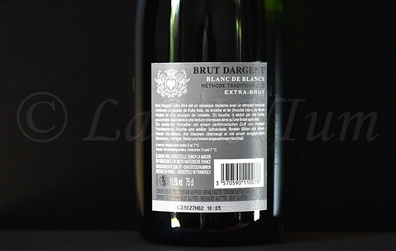 Brut Dargent Blanc de Blancs Extra Brut Maison du Vigneron