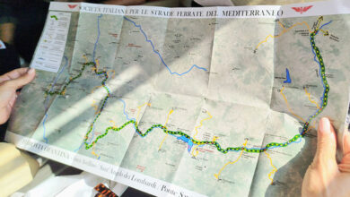 Percorso treno storico per Montella
