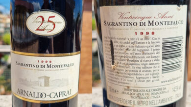 Sagrantino di Montefalco 25 anni 1998 Arnaldo Caprai