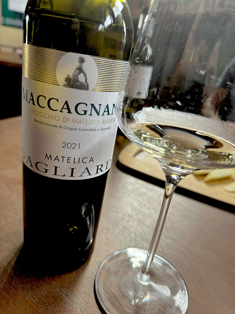 Verdicchio di Matelica Maccagnano Riserva 2021 Gagliardi