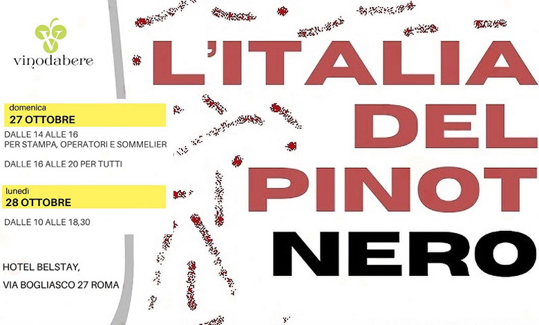 Locandina L'Italia del Pinot Nero