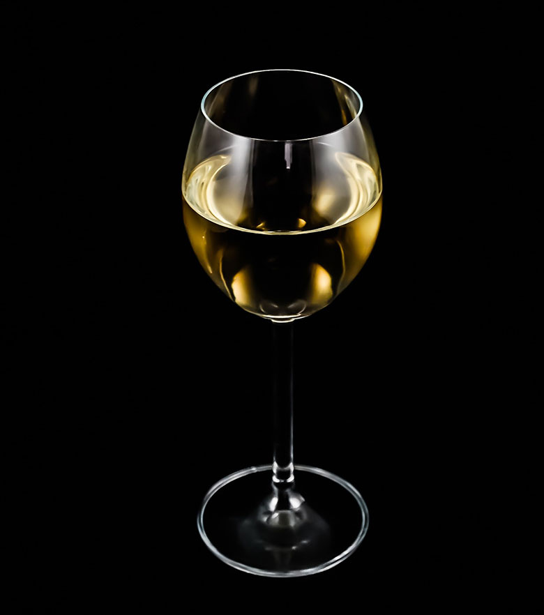 Calice vino bianco